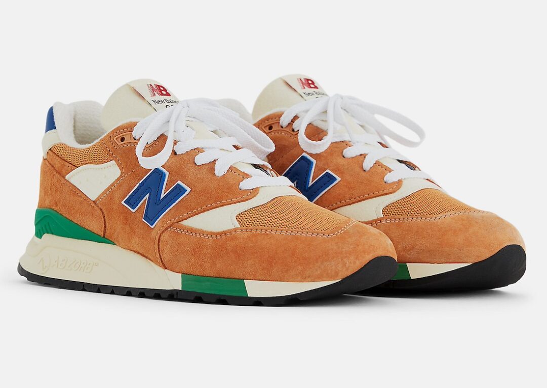 【国内 12/28 発売】New Balance U998 OB “Orange/Royal” Made in USA (ニューバランス メイドインUSA)