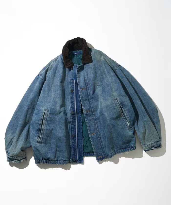 「NAUTICA/ノーティカ」から13.5ozオンスデニムを使用したジップジャケット”Denim Blouson”が発売！