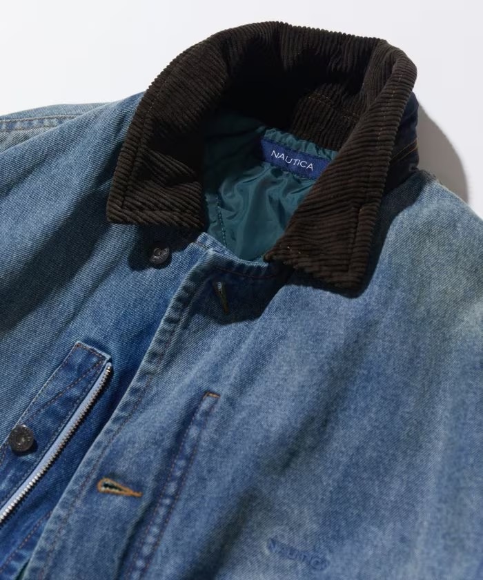 「NAUTICA/ノーティカ」から13.5ozオンスデニムを使用したジップジャケット”Denim Blouson”が発売！