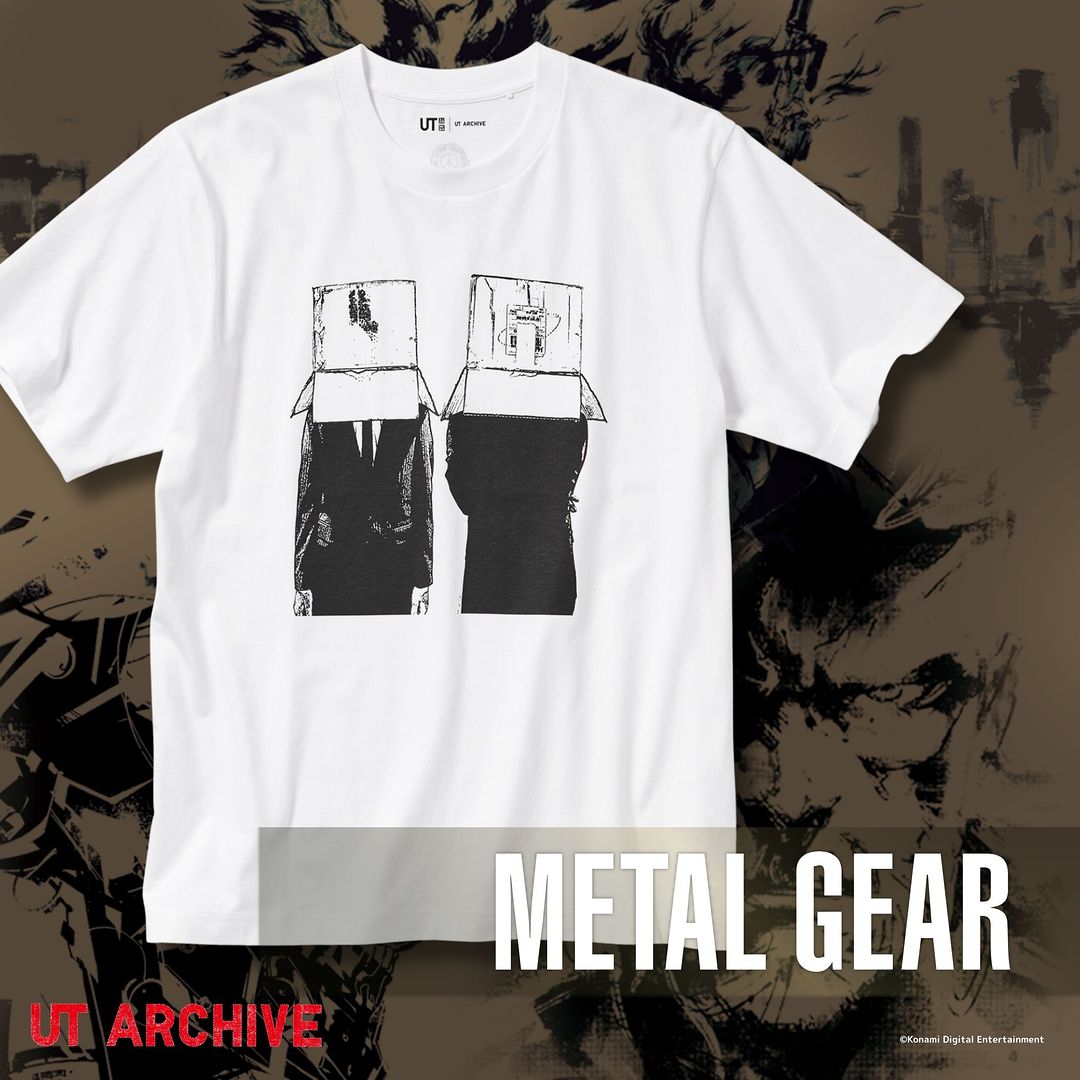 メタルギアシリーズ生誕35周年を迎えた、UNIQLO UT 復刻Tシャツが2024年 1/22 発売 (ユニクロ METAL GEAR SOLID)