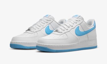 2023年 発売予定！ナイキ エア フォース 1 ロー “ホワイト/ユニバーシティブルー” (NIKE AIR FORCE 1 LOW “White/University Blue”) [FQ4296-100]