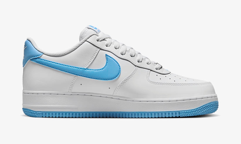 2023年 発売予定！ナイキ エア フォース 1 ロー “ホワイト/ユニバーシティブルー” (NIKE AIR FORCE 1 LOW “White/University Blue”) [FQ4296-100]