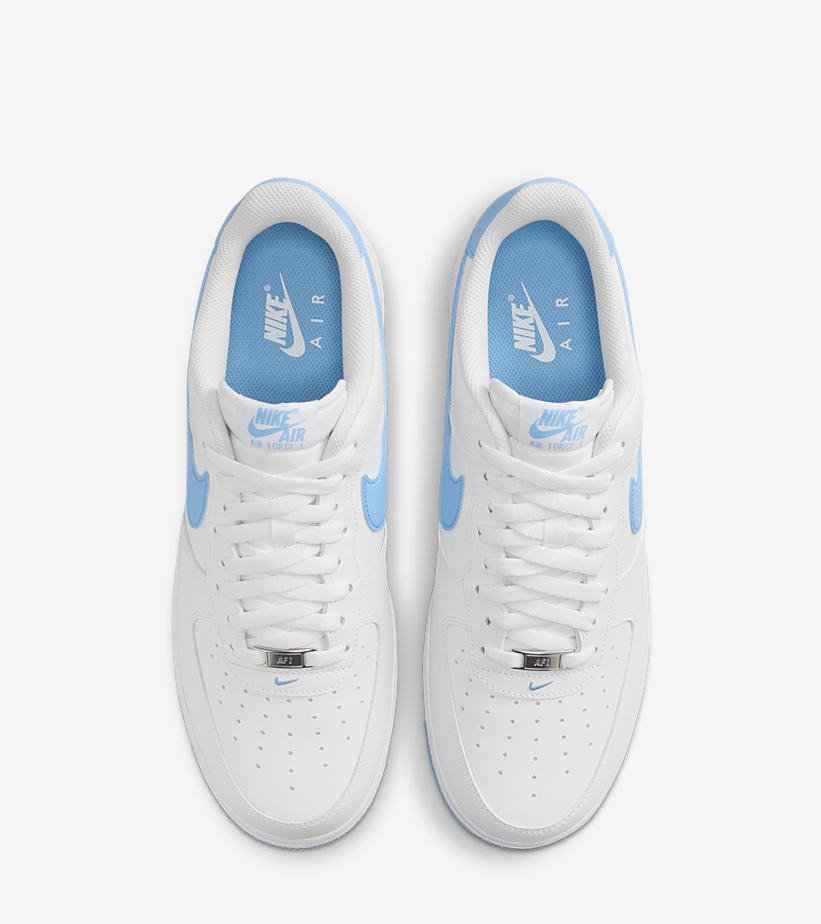 2023年 発売予定！ナイキ エア フォース 1 ロー “ホワイト/ユニバーシティブルー” (NIKE AIR FORCE 1 LOW “White/University Blue”) [FQ4296-100]