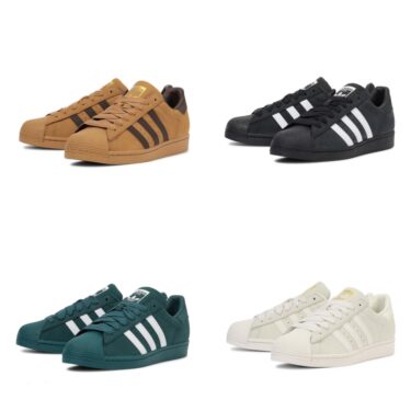 adidas Originals SUPERSTAR “NUBUCK PACK”が10/19 発売 (アディダス オリジナルス スーパースター “ヌバックパック”) [ID0993/ID0994/ID0995/ID0996]