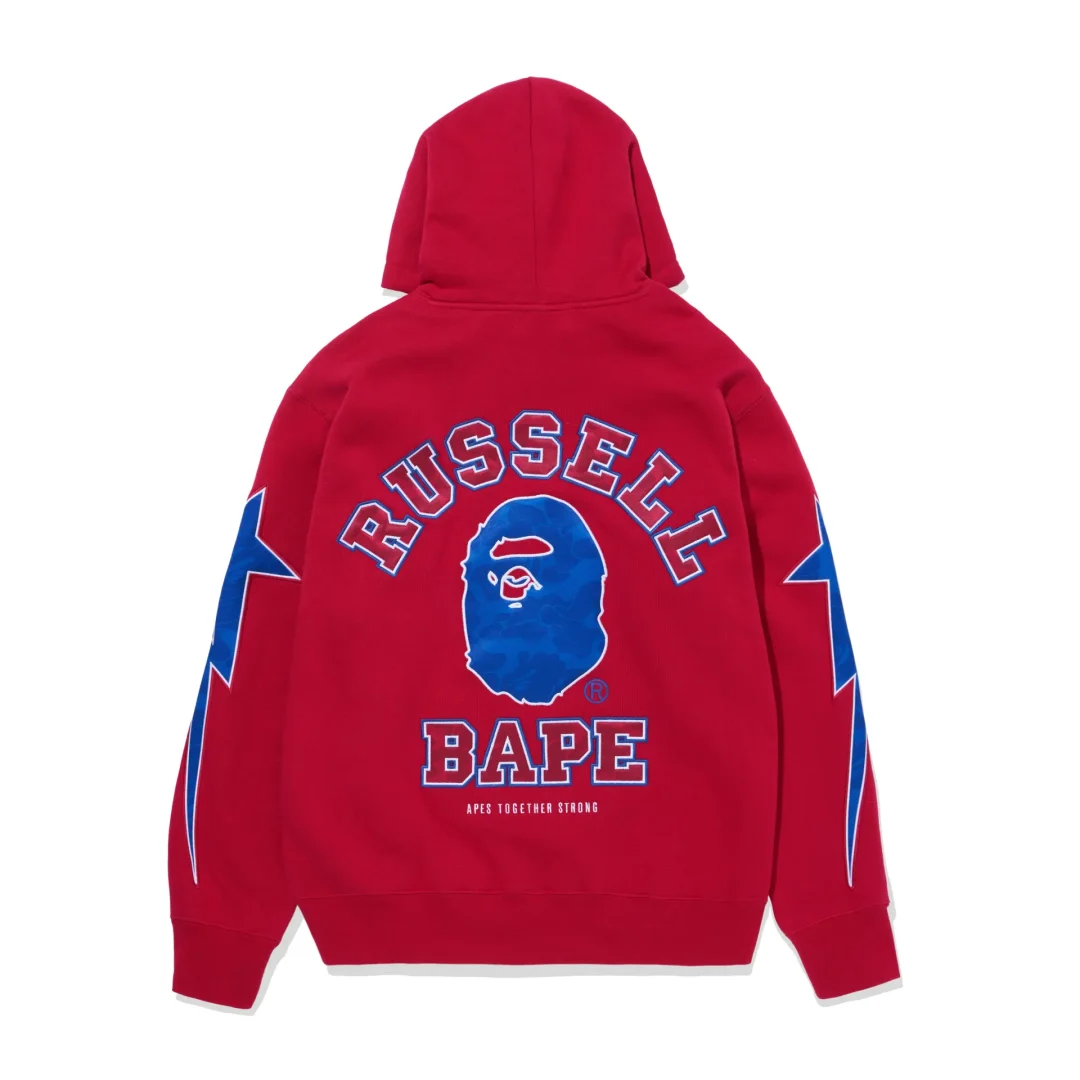 A BATHING APE × Russell Athletic コラボが10/28 発売 (ア ベイシング エイプ ラッセル・アスレチック)