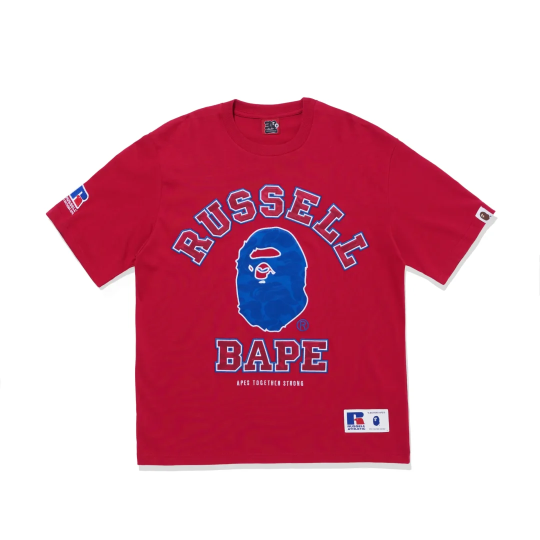 A BATHING APE × Russell Athletic コラボが10/28 発売 (ア ベイシング エイプ ラッセル・アスレチック)