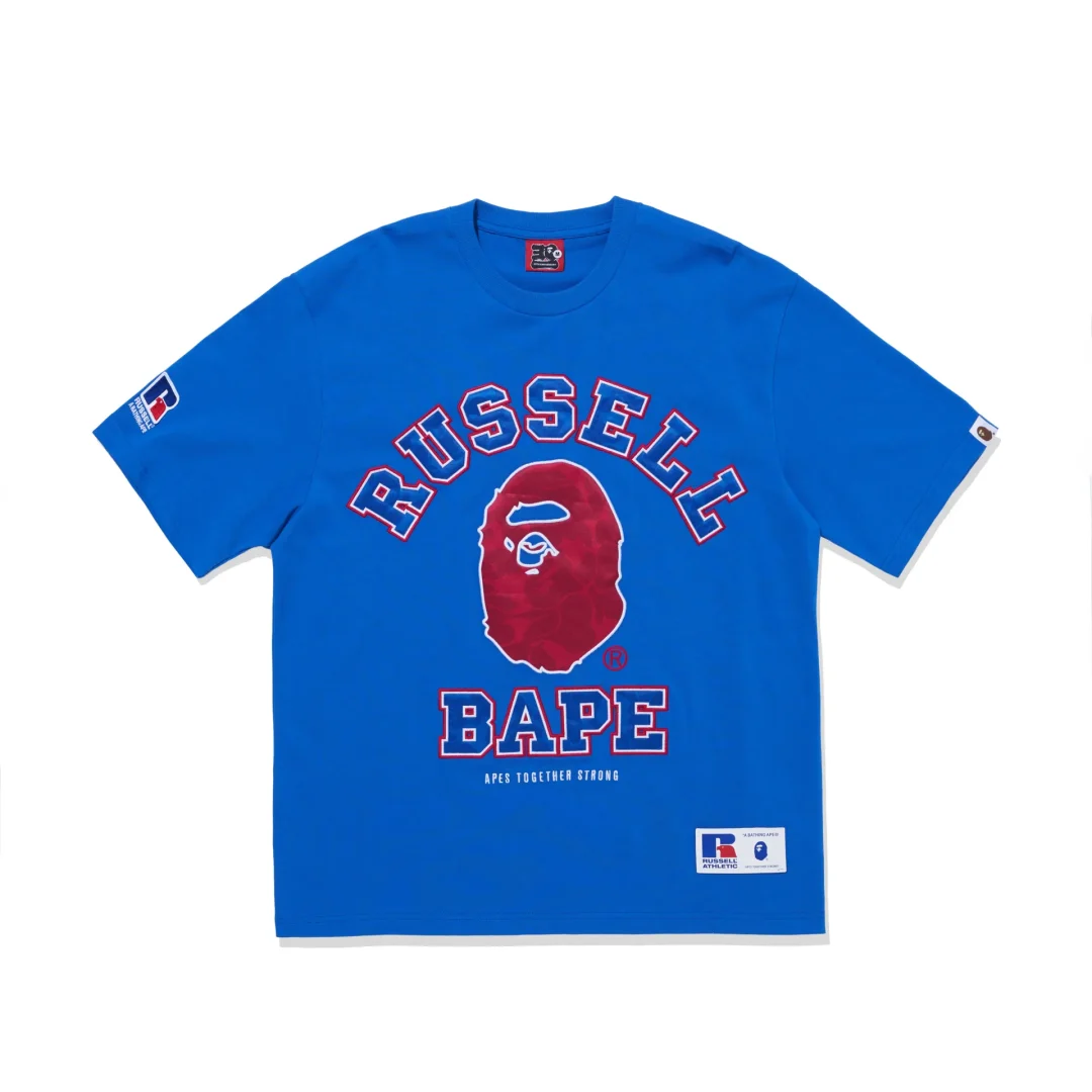 A BATHING APE × Russell Athletic コラボが10/28 発売 (ア ベイシング エイプ ラッセル・アスレチック)