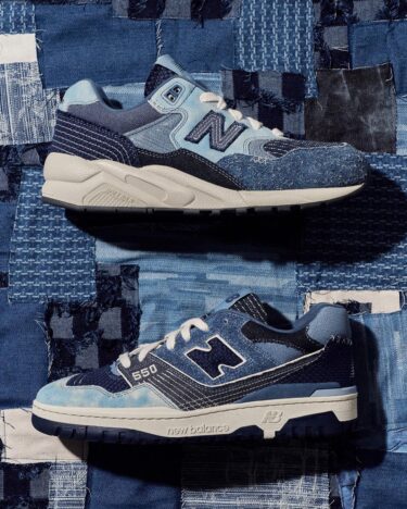 【国内 11/24 発売】New Balance BB550 JP/MT580 JP “Boro Pack” (ニューバランス “ボロ パック”)