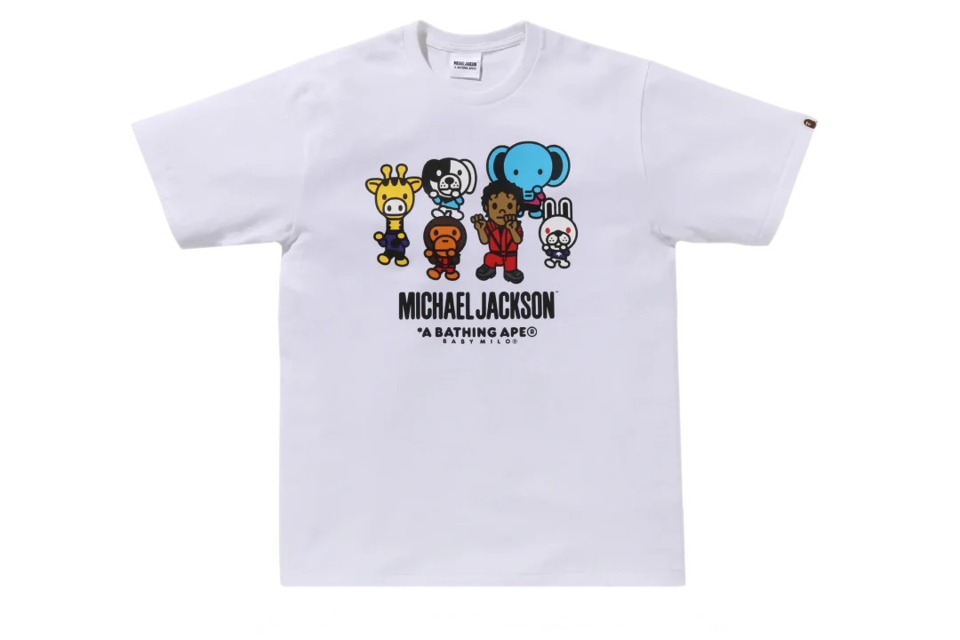 「キング・オブ・ポップ/マイケル・ジャクソン」× ア ベイシング エイプ コラボが10/28 発売 (A BATHING APE Michael Jackson)