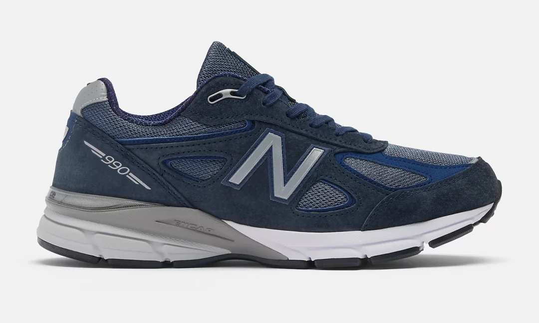 【2024年 4/26 発売】New Balance U990 NV4 “Navy/Silver” Made in USA (ニューバランス メイドインUSA) [U990NV4]