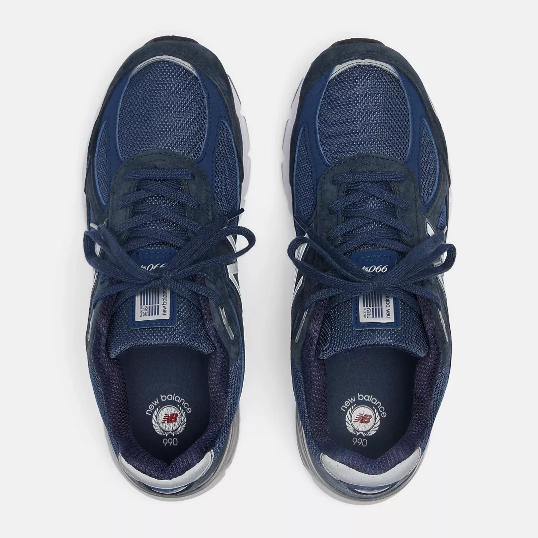 【2024年 4/26 発売】New Balance U990 NV4 “Navy/Silver” Made in USA (ニューバランス メイドインUSA) [U990NV4]