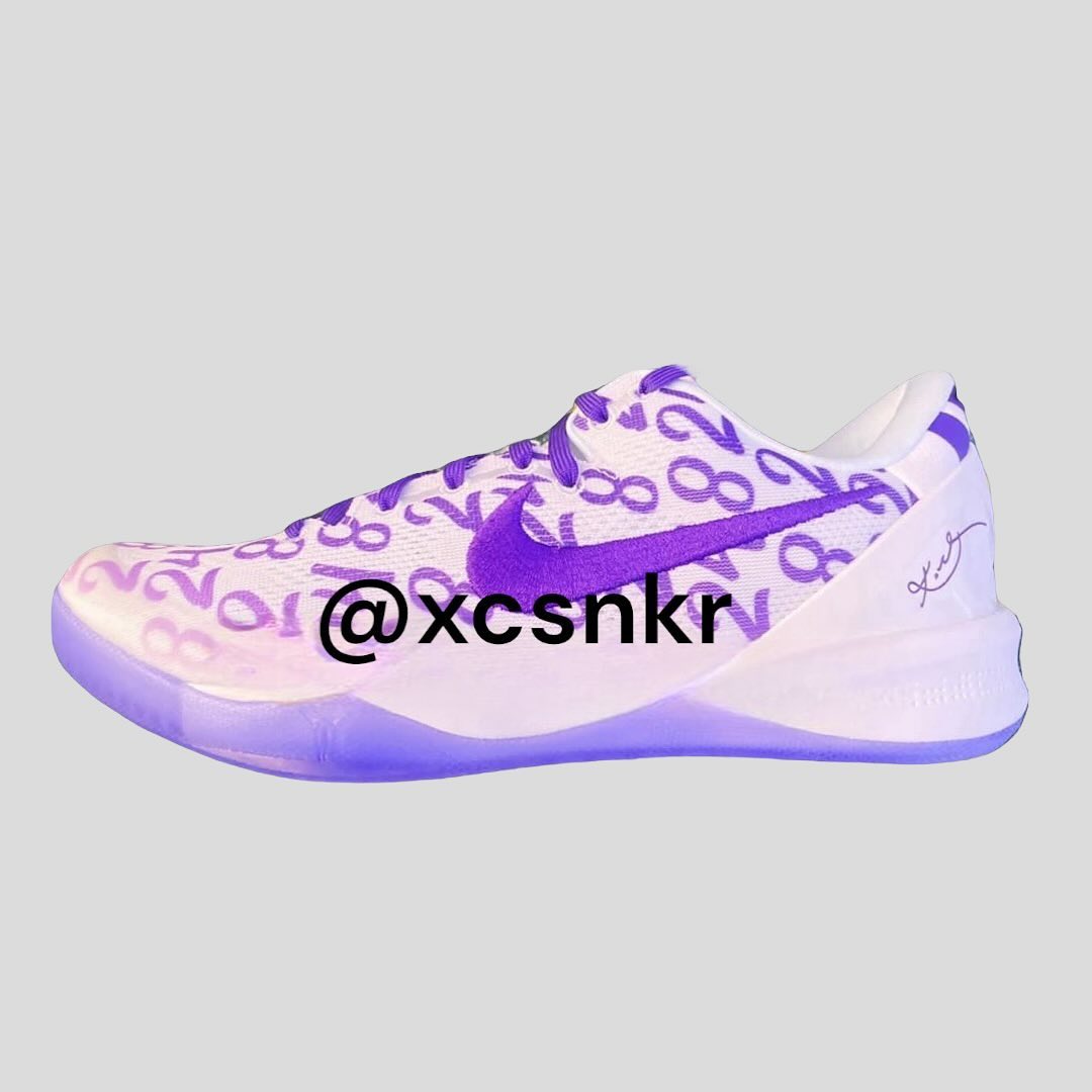 2024年 2/8 発売予定！ナイキ コービー 8 プロトロ “ホワイト/コートパープル” (NIKE KOBE 8 PROTRO “White/Court Purple”) [FQ3549-100]