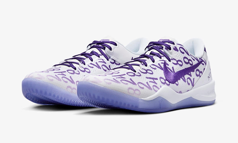 2024年 2/8 発売予定！ナイキ コービー 8 プロトロ “ホワイト/コートパープル” (NIKE KOBE 8 PROTRO “White/Court Purple”) [FQ3549-100]