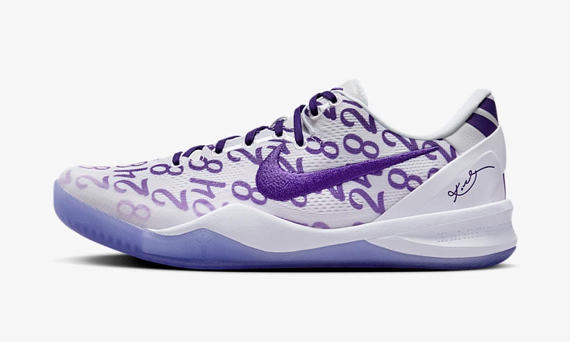 2024年 2/8 発売予定！ナイキ コービー 8 プロトロ “ホワイト/コートパープル” (NIKE KOBE 8 PROTRO “White/Court Purple”) [FQ3549-100]