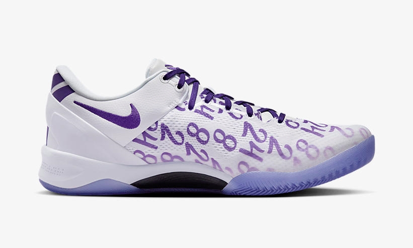 2024年 2/8 発売予定！ナイキ コービー 8 プロトロ “ホワイト/コートパープル” (NIKE KOBE 8 PROTRO “White/Court Purple”) [FQ3549-100]