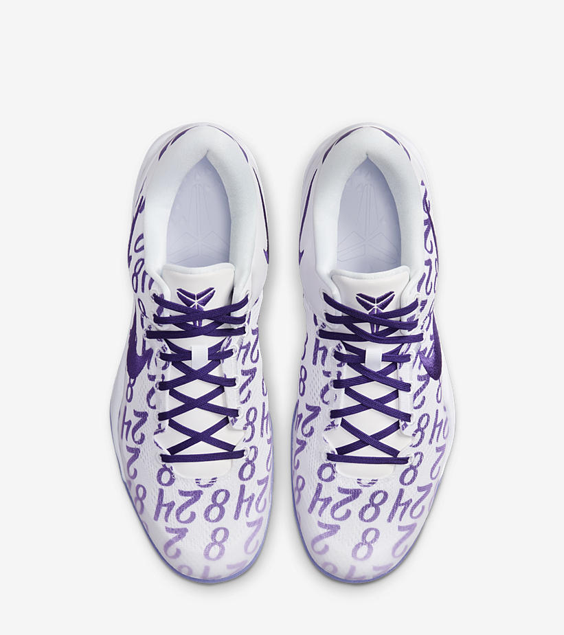 2024年 2/8 発売予定！ナイキ コービー 8 プロトロ “ホワイト/コートパープル” (NIKE KOBE 8 PROTRO “White/Court Purple”) [FQ3549-100]