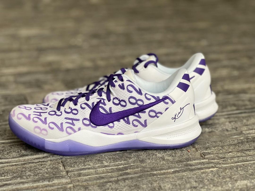 2024年 2/8 発売予定！ナイキ コービー 8 プロトロ “ホワイト/コートパープル” (NIKE KOBE 8 PROTRO “White/Court Purple”) [FQ3549-100]