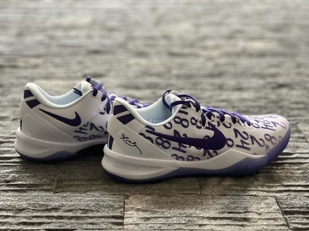 2024年 2/8 発売予定！ナイキ コービー 8 プロトロ “ホワイト/コートパープル” (NIKE KOBE 8 PROTRO “White/Court Purple”) [FQ3549-100]