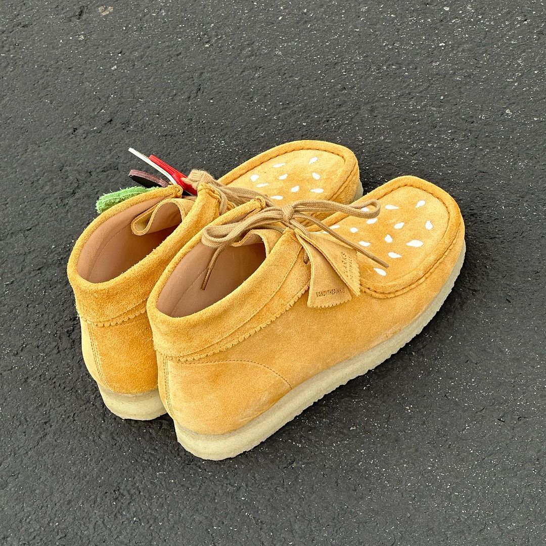 【発売中】「ハンバーガー」をテーマとした Clarks Originals x VANDY THE PINK Wallabee Boot (クラークス ヴァンディー・ザ・ピンク ワラビー)