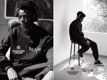 REIGNING CHAMP x Scye 初コラボで3型のスウェットが10/26 発売 (レイニングチャンプ サイ)