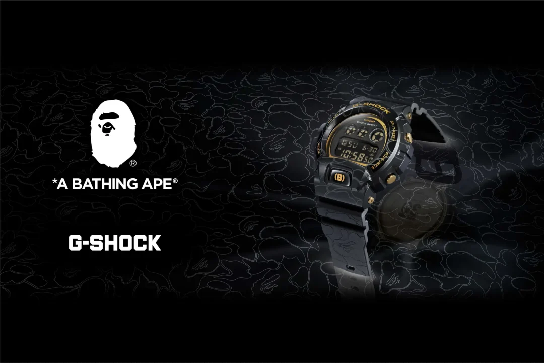 【11/1 先行、11/4 発売】A BATHING APE × G-SHOCK 2023 F/W GM-6900 (ア ベイシング エイプ Gショック)