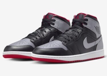 【国内 1/17 発売】ナイキ エア ジョーダン 1 ミッド ”ブラック/セメントグレー” (NIKE AIR JORDAN 1 MID “Black/Cement Grey”) [DQ8426-006]