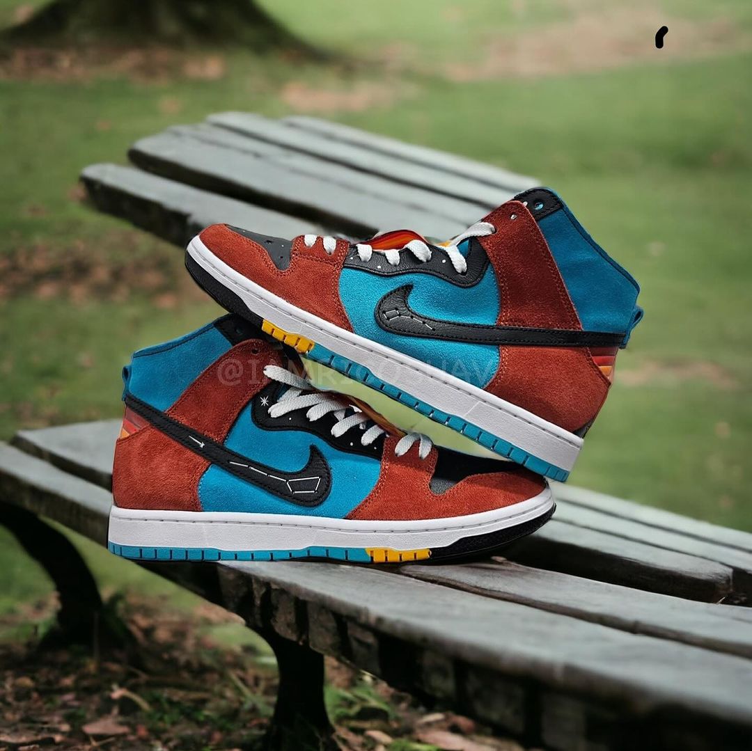 【2024年 4/13 発売】DiOrr Greenwood x NIKE SB DUNK HIGH (ディオール グリーンウッド ナイキ SB ダンク ハイ) [FQ1775-400]