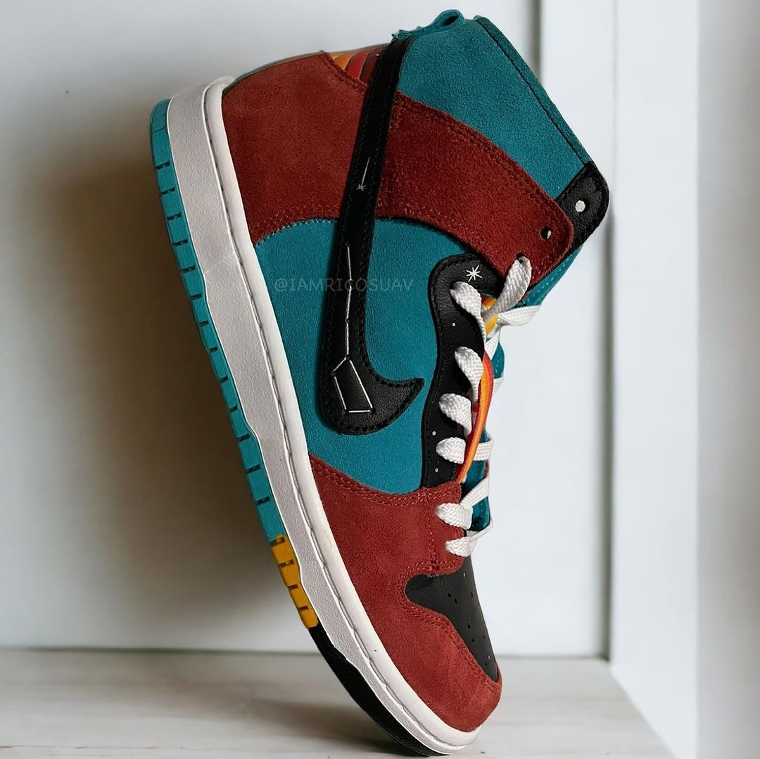 【2024年 6/1 発売】DiOrr Greenwood x NIKE SB DUNK HIGH (ディオール グリーンウッド ナイキ SB ダンク ハイ) [FQ1775-400]