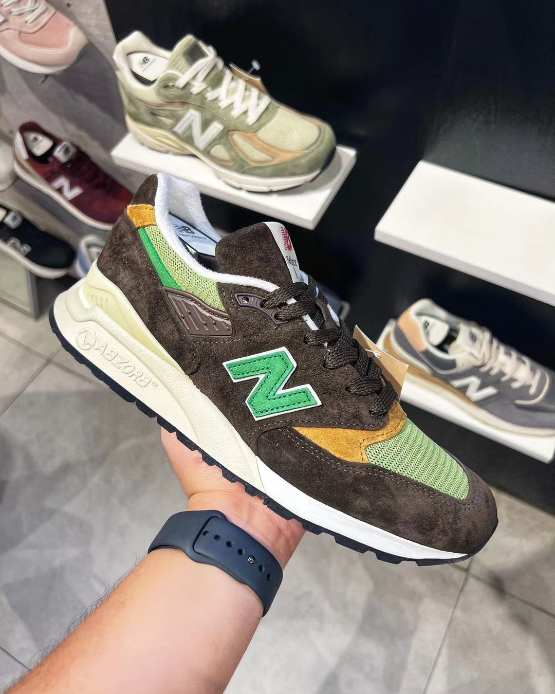 【国内 12/28 発売】New Balance U998 BG “Brown/Green” Made in USA (ニューバランス メイドインUSA)