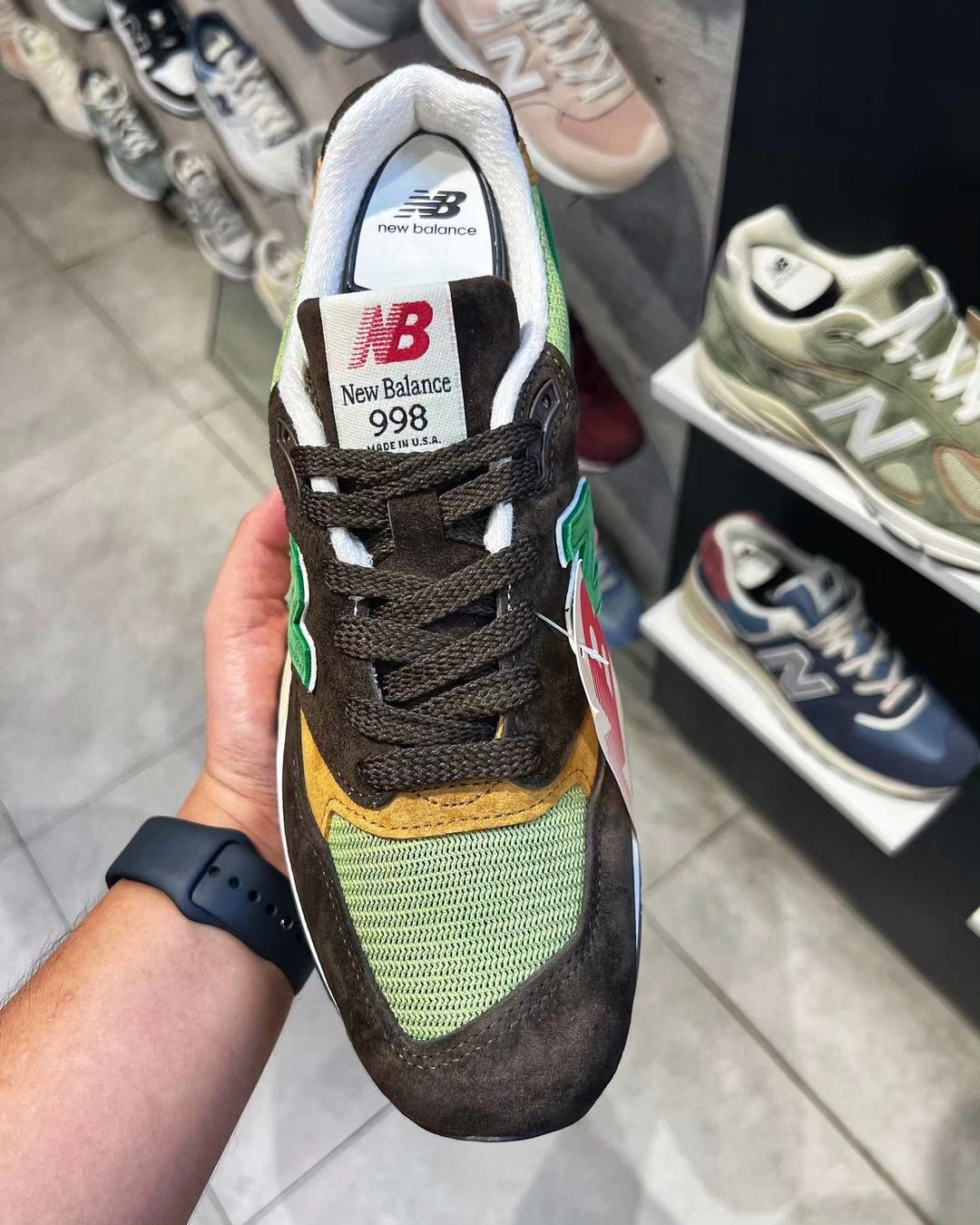 【国内 12/28 発売】New Balance U998 BG “Brown/Green” Made in USA (ニューバランス メイドインUSA)