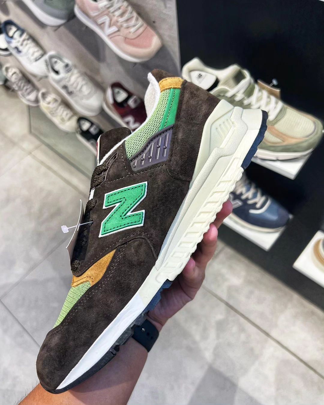 【国内 12/28 発売】New Balance U998 BG “Brown/Green” Made in USA (ニューバランス メイドインUSA)