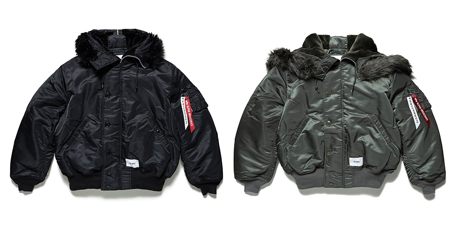 WTAPS x ALPHA INDUSTRIES N-2Bジャケットが10/28 発売 (ダブルタップス アルファ インダストリーズ)