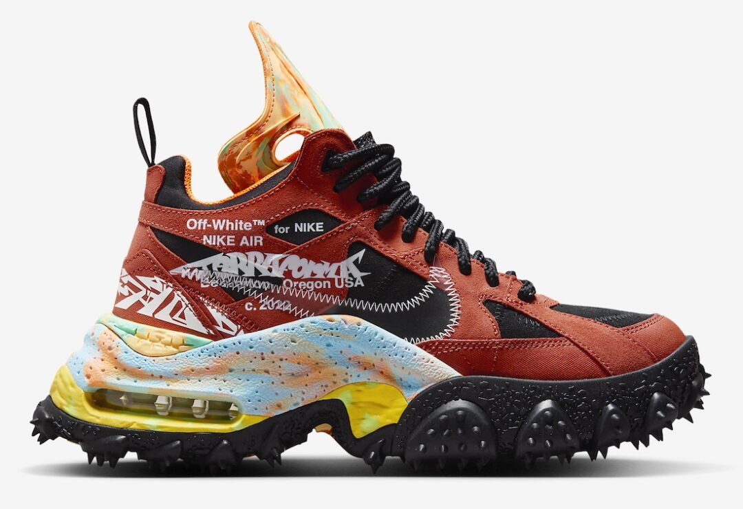 【国内 12/21 発売】OFF-WHITE x NIKE AIR TERRA FORMA (オフホワイト ナイキ エア テラ フォルマ) [DQ1615-200/DQ1615-800]