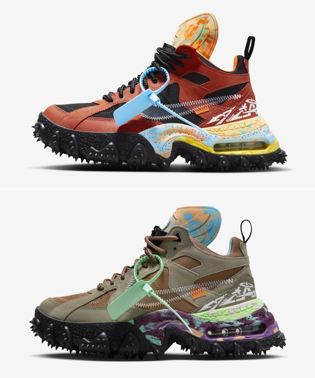 【国内 12/21 発売】OFF-WHITE x NIKE AIR TERRA FORMA (オフホワイト ナイキ エア テラ フォルマ) [DQ1615-200/DQ1615-800]