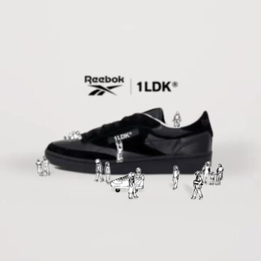 【国内 10/21 発売】REEBOK × 1LDK CLUB C 85 VINTAGE “Black” (ワンエルディーケー リーボック クラブ C 85 ビンテージ “ブラック”) [GD6944]