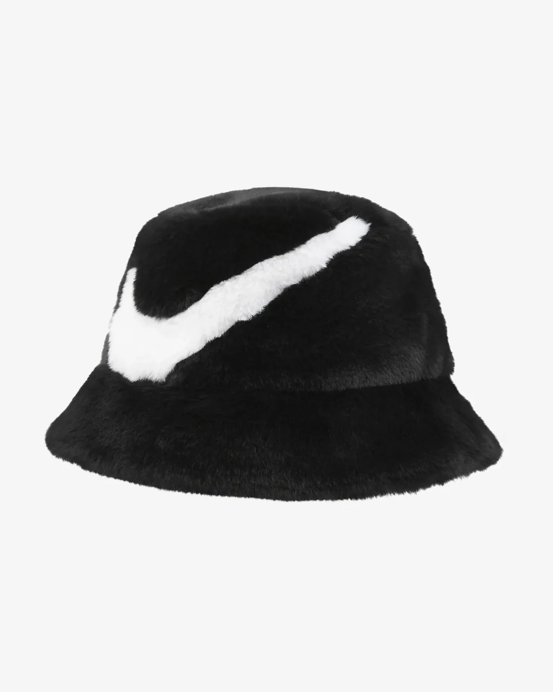 海外発売！ナイキ フェイクファー スウッシュ バケットハット (NIKE Faux Fur Swoosh Bucket) [FV6417-010/FV6417-617/FV6417-838]