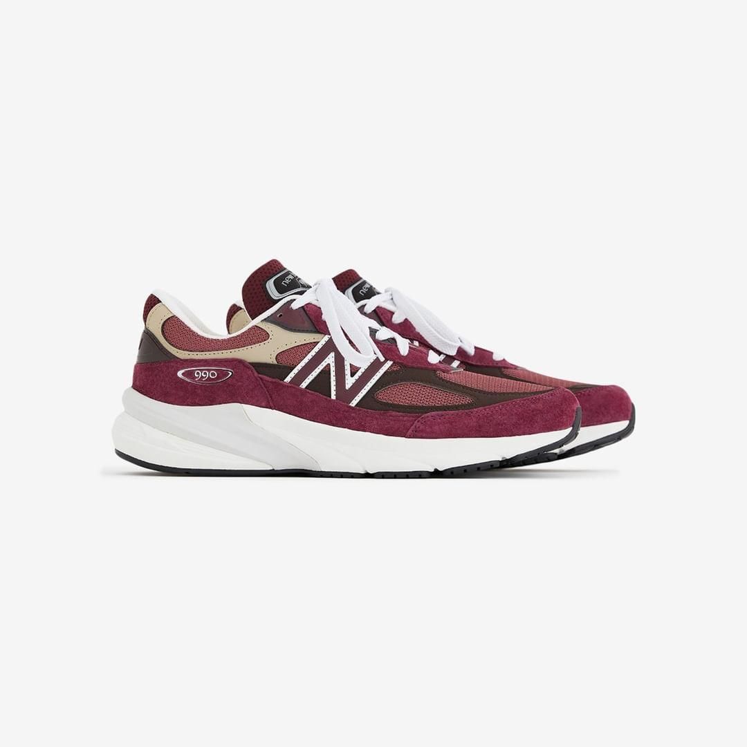 【国内 10/26 発売】New Balance M990v6 BT6 “Burgundy” Made in USA (ニューバランス メイドインUSA)