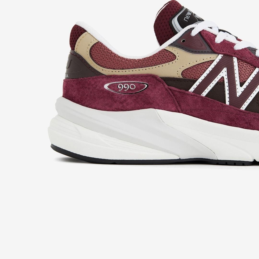 【国内 10/26 発売】New Balance M990v6 BT6 “Burgundy” Made in USA (ニューバランス メイドインUSA)