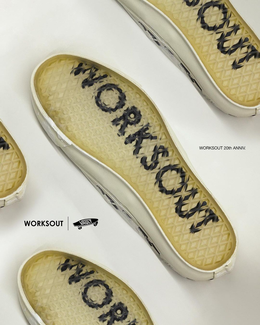 海外 10/28 発売！WORKSOUT x VANS VAULT “OUR OFF WHITE” (ワークスアウト バンズ ヴォルト)