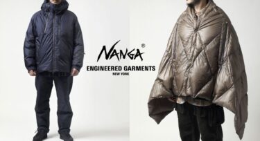 ENGINEERED GARMENTS x NANGA 全4アイテムが11/4 発売 (エンジニアド ガーメンツ ナンガ)