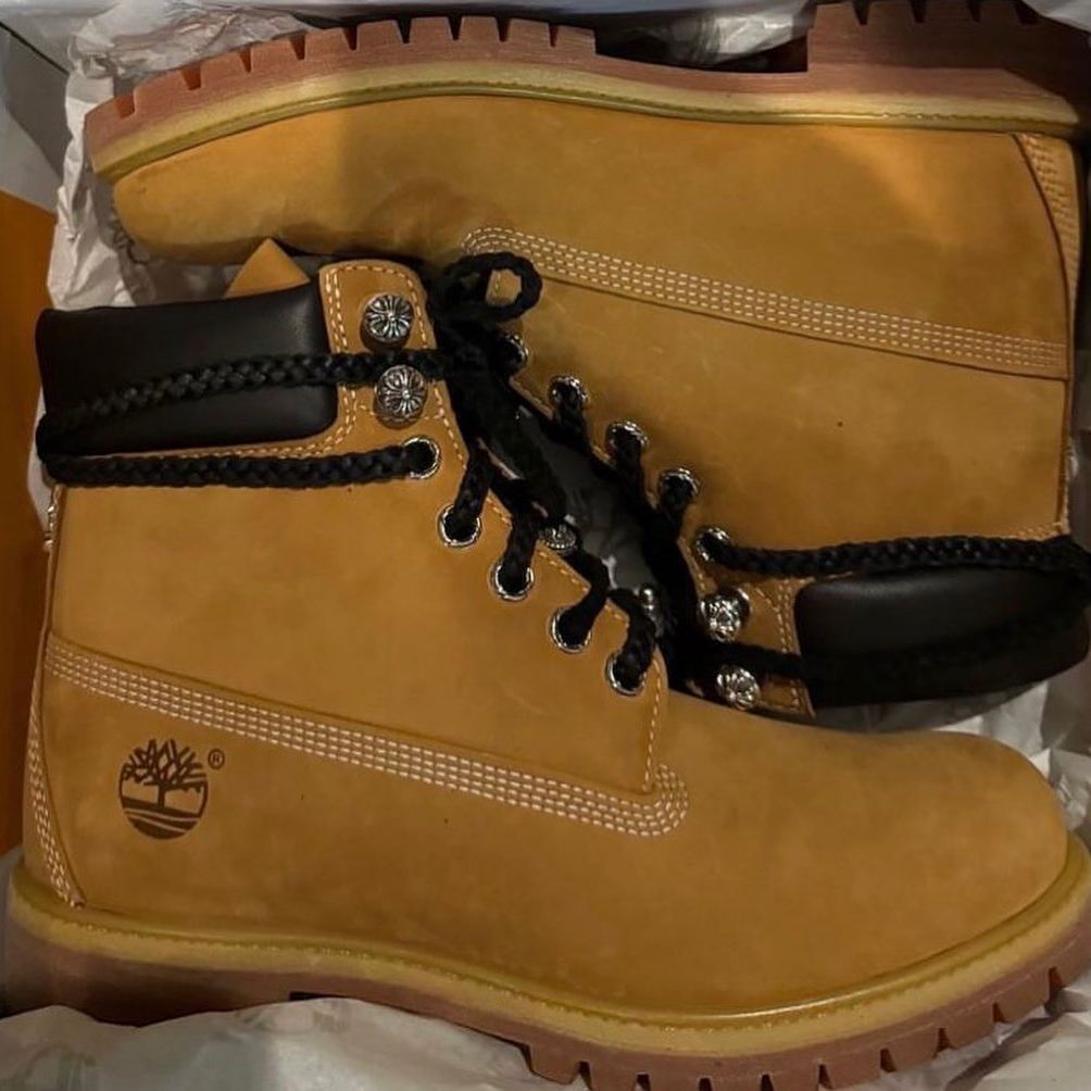 クロムハーツ × ティンバーランド 6インチブーツコラボ (Chrome Hearts Timberland 6 inch Boot)