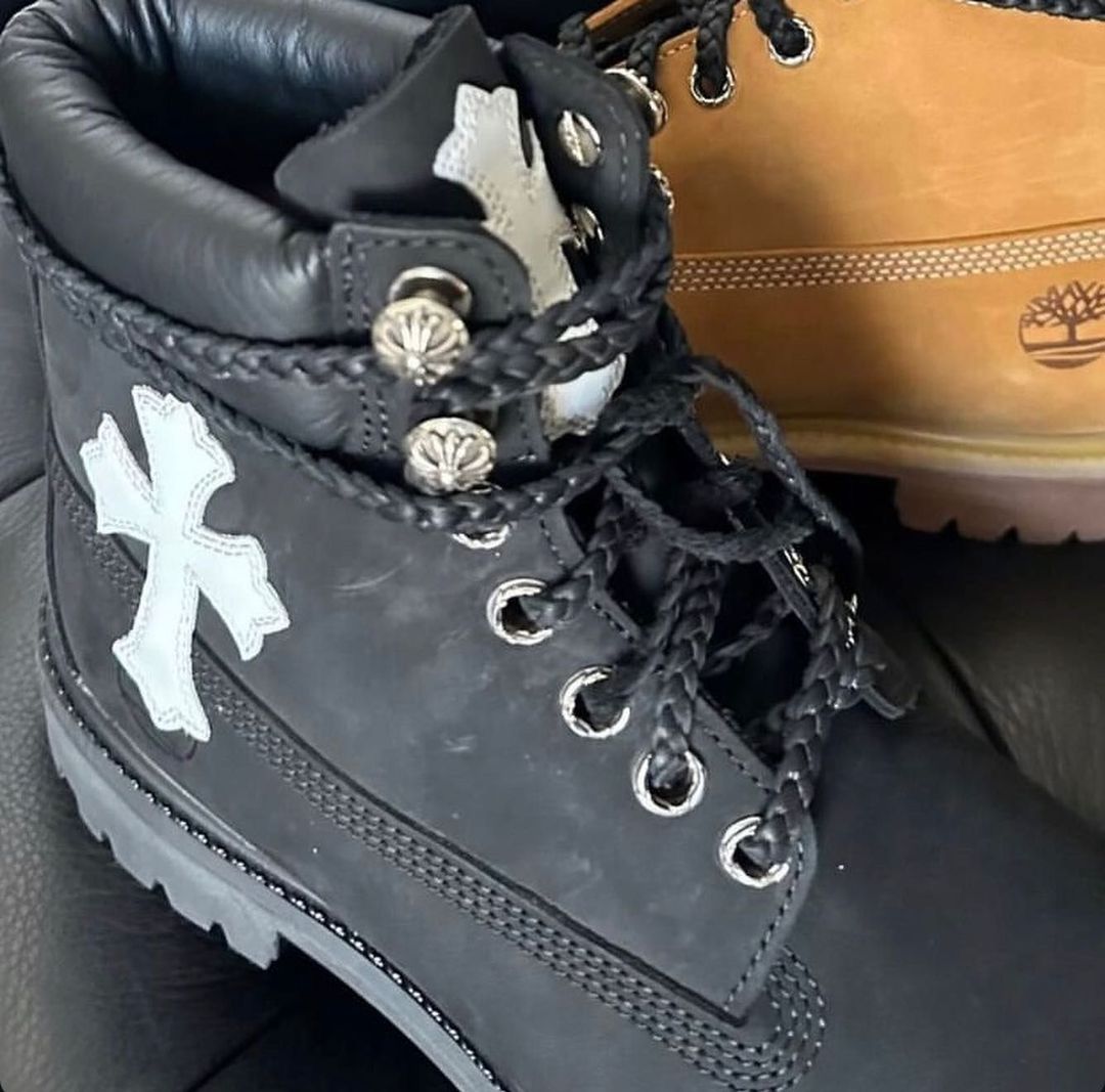 クロムハーツ × ティンバーランド 6インチブーツコラボ (Chrome Hearts Timberland 6 inch Boot)