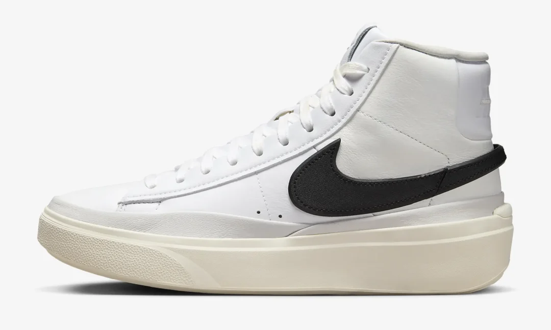 海外発売！ナイキ ブレーザー ファントム ミッド “サミットホワイト/ブラック” (NIKE BLAZER PHANTOM MID “Summit White/Black”) [DX5800-100]