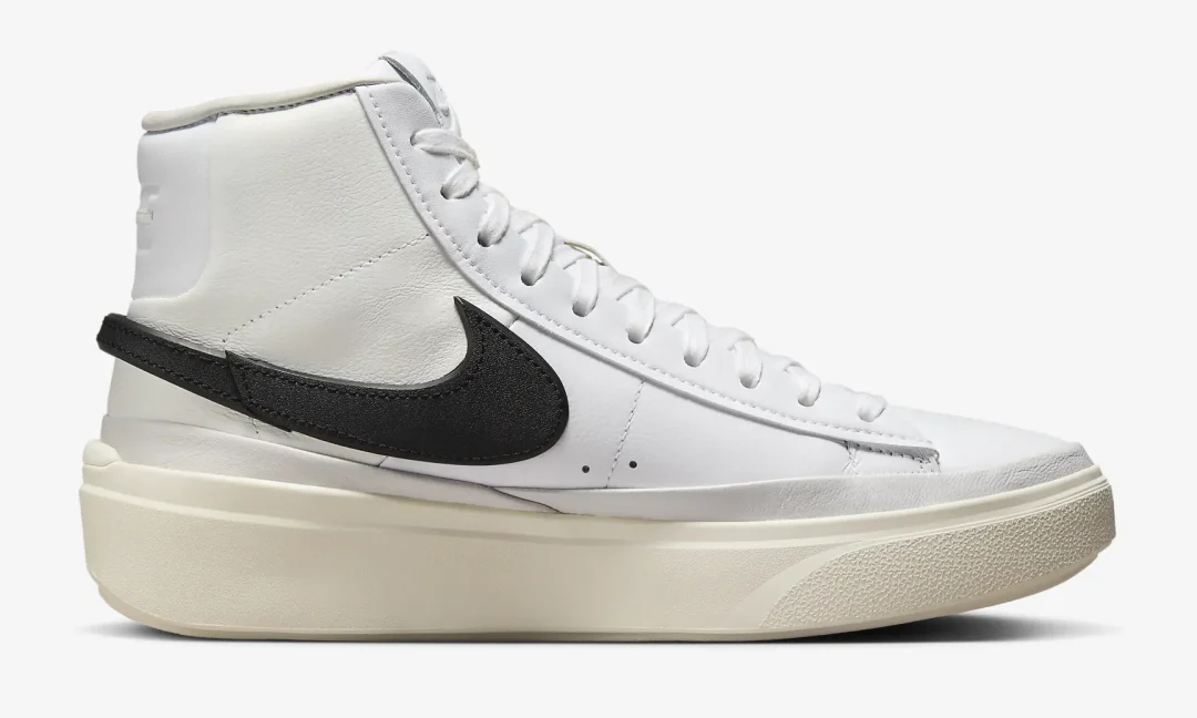 海外発売！ナイキ ブレーザー ファントム ミッド “サミットホワイト/ブラック” (NIKE BLAZER PHANTOM MID “Summit White/Black”) [DX5800-100]