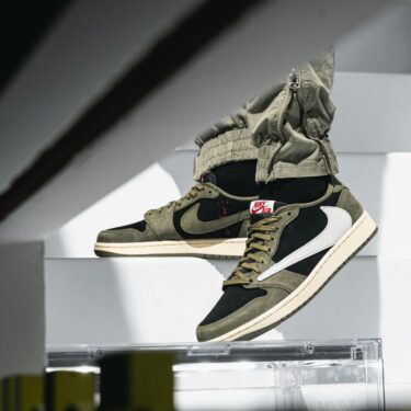 2024年 9/12 発売予定！トラビス・スコット × ナイキ エア ジョーダン 1 ロー OG “ブラック/オリーブ” (TRAVIS SCOTT NIKE AIR JORDAN 1 LOW OG “Black/Olive”) [DM7866-002]