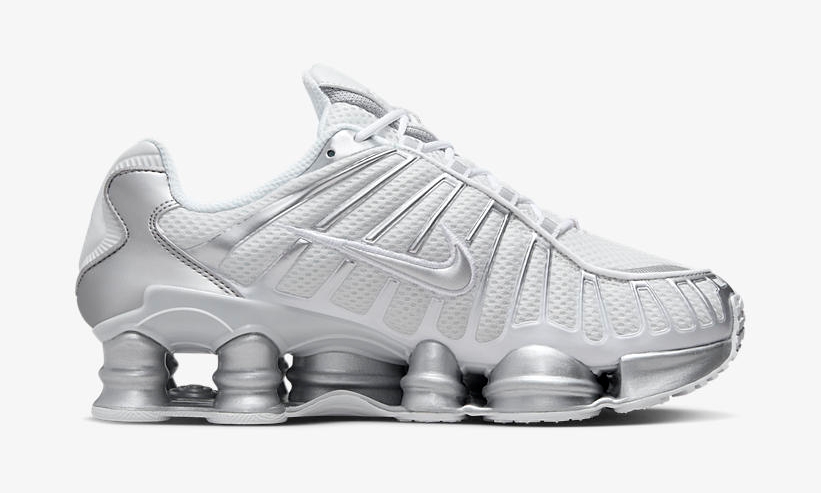 【国内 1/27 発売】ナイキ ウィメンズ ショックス TL “ホワイト/クローム” (NIKE WMNS SHOX TL “White/Chrome”) [HF1065-094]