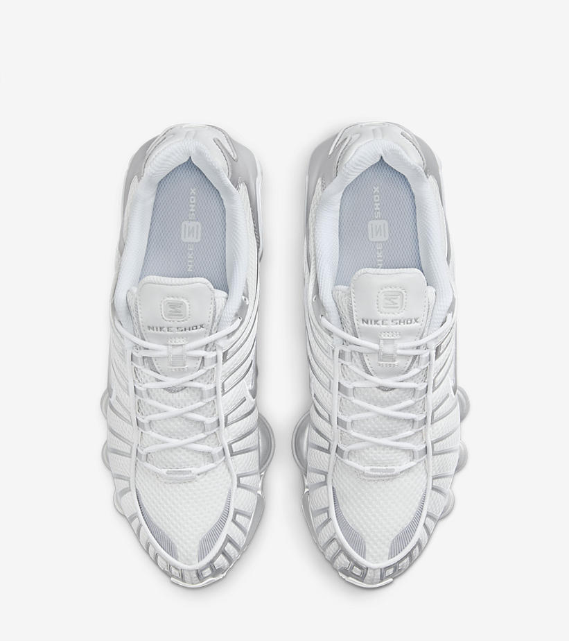 【国内 1/27 発売】ナイキ ウィメンズ ショックス TL “ホワイト/クローム” (NIKE WMNS SHOX TL “White/Chrome”) [HF1065-094]