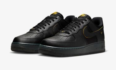 【2024年 2/7 発売】ナイキ エア フォース 1 ロー “ブラック/イエロー” (NIKE AIR FORCE 1 LOW “Black/Yellow”) [FZ4617-001]