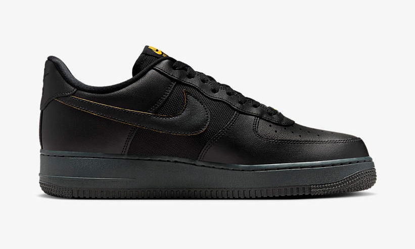 【2024年 2/7 発売】ナイキ エア フォース 1 ロー “ブラック/イエロー” (NIKE AIR FORCE 1 LOW “Black/Yellow”) [FZ4617-001]