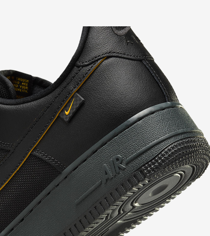 【2024年 2/7 発売】ナイキ エア フォース 1 ロー “ブラック/イエロー” (NIKE AIR FORCE 1 LOW “Black/Yellow”) [FZ4617-001]